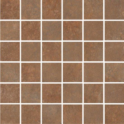 Ceralto Briano Urban Mozaïektegel - 30x30cm - 10mm - Terracotta mat SW498722