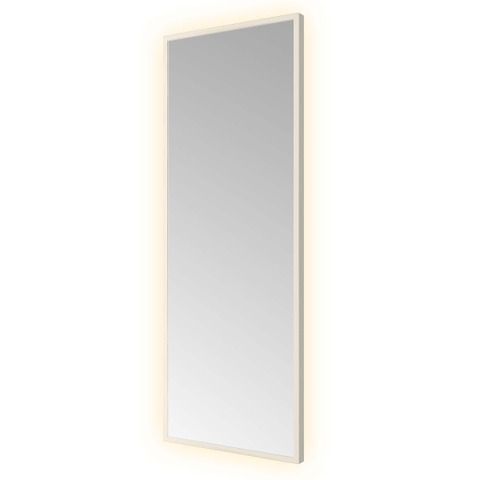 Hotbath &MORE Spiegel - 30x80cm - direct en indirect LED - color changing - dimbaar - met afstandsbediening - geborsteld RVS 316 SW1246043