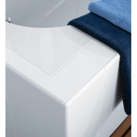 Villeroy & Boch Oberon Oberon inbouwbad - 1700x750x450mm - 42.1 kg - met poten materiaal - glans wit 0944912