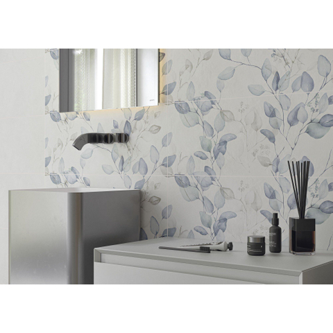 ÉCHANTILLON Terravito Evarno carreau mural - 30x75cm - rectifié - White mat (blanc) SW1130591