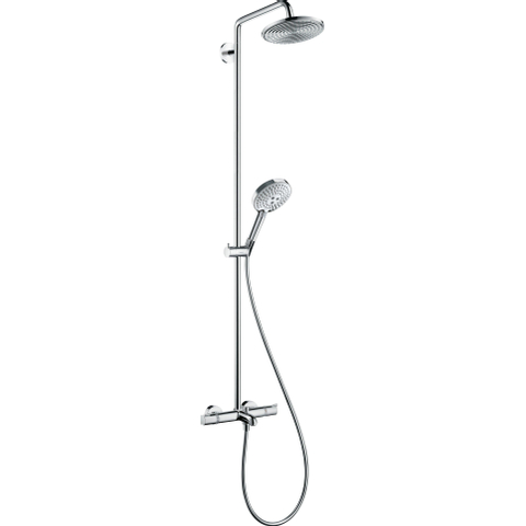 Hansgrohe Raindance S Showerpipe - 240 - 1jet - met bad - thermostaat - hoogglans chroom 0450883