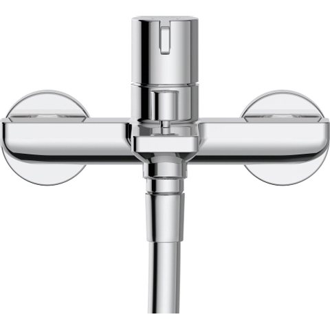 Duravit D-neo 1 greeps badmengkraan - opbouw - 208x136x116.5mm - hoogglans chroom SW640390