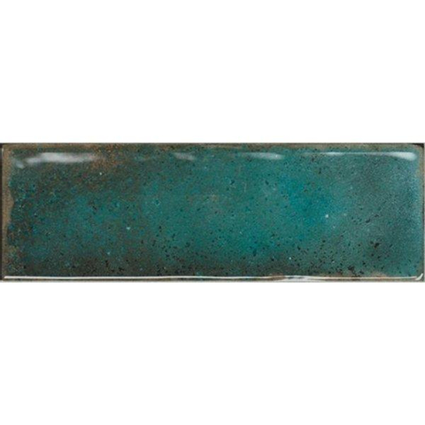 ÉCHANTILLON Ceralto Taverno Grain Carrelage mural - 6.5x20.2cm - 8mm - Esmeralda Brillant SW976612