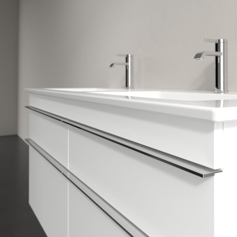 Villeroy & Boch venticello wastafelonderkast - 125.3x59cm 4x lade - mat wit GA43717