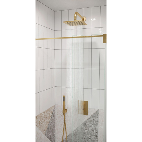 Crosswater MPRO Wandarm - 33cm - geborsteld messing (goud) SW484754