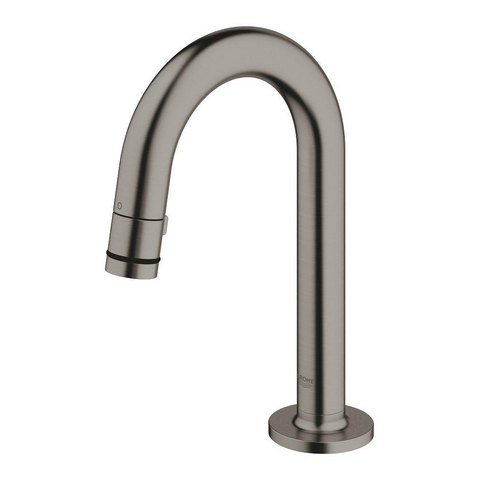 Grohe Universal Toiletkraan - hoge C-uitloop - brushed hard graphite (antraciet) SW444387