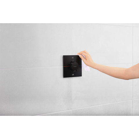 Hansgrohe ShowerSelect Comfort E Thermostaat - inbouw - 2 functies - mat zwart SW918081