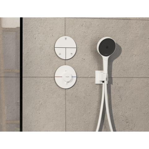Hansgrohe ShowerSelect Comfort S Mitigeur de douche encastré pour 3 fonctions mat blanc SW918036