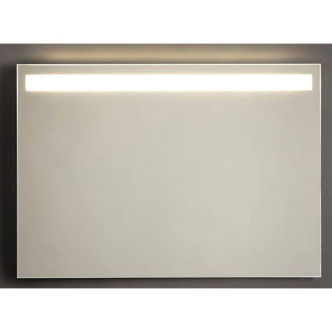 Adema Squared 2.0 Miroir salle de bains 100x70cm avec éclairage LED supérieur avec interrupteur capteur SW647633