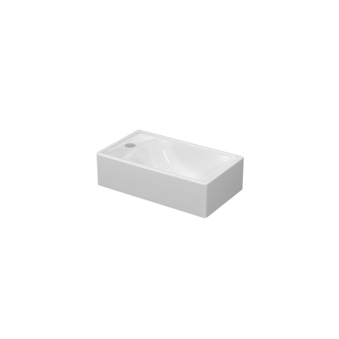 Ink Proline fonteinset – 40x23x10 cm – porselein wit – kraangat links – chromen kraan SW351289