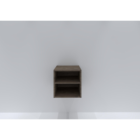 H&R Badmeubelen Regaal - 40x44.8x40cm - voor onder - espresso SW532074