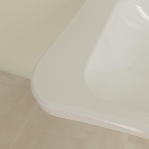 Villeroy & Boch Vicare Omnia Architectura Vita wastafel - 65x54.5cm - met kraangat en overloop CeramicPlus - White Alpine (glans wit) 0100907