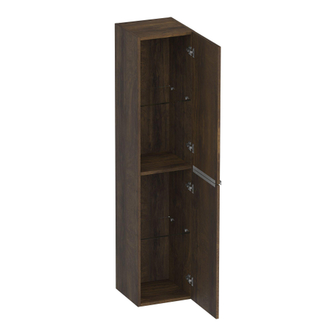 BRAUER Elevate armoire de salle de bains - 160x35x35cm - sans poignées rapportées - 2 portes - ouverture à gauche ou à droite - Grove SW1200041
