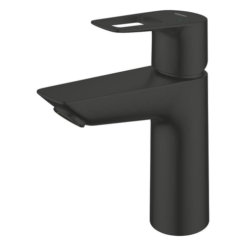 GROHE Start Loop 2020 wastafelkraan - m-size - opbouw - met klikwaste - mat zwart SW1440577