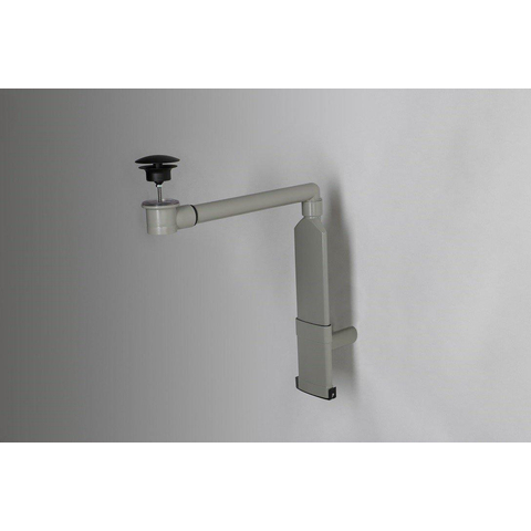 Forzalaqua sifon ruimtebesparend met afvoerplug 5/4' klikwaste RVS Zwart mat SW647671
