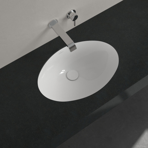 Villeroy & Boch Evana onderbouwwastafel - 50x35cm CeramicPlus - White Alpine (glans wit) 0101173