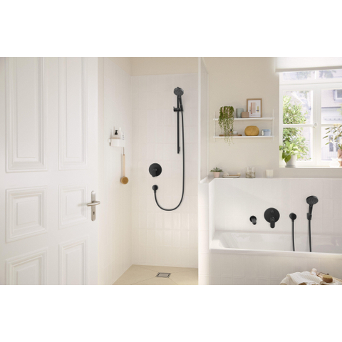Hansgrohe Rebris s Eengreeps douchemengkraan - inbouw - voor iBox universal - mat zwart SW803087