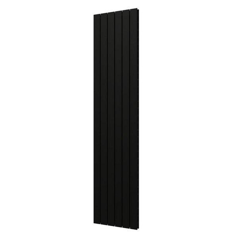 Plieger Cavallino Retto radiateur design vertical double raccordement central 2000x450mm 1287W noir mat SW224482
