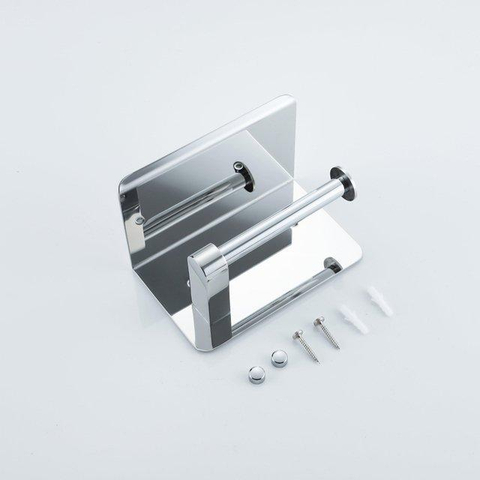 Fortifura Calvi Pack WC - porte-rouleau - brosse de toilette - crochet à serviette - chrome SW1390008