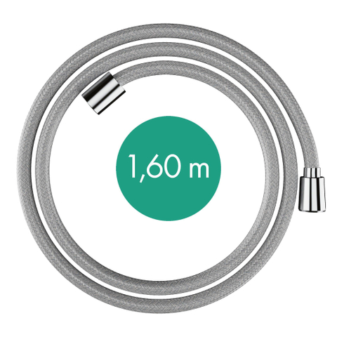 Hansgrohe Designflex Textiel - doucheslang - 160cm - hoogglans chroom SW918263