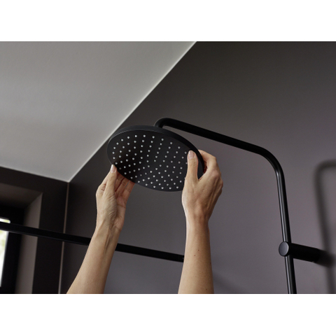 Hansgrohe Vernis Blend - showerpipe - zonder thermostaat - ecosmart - mat zwart SW651713