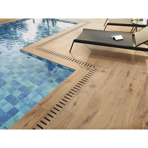Terravito Ostino - 120.5x30cm - 20mm - rectifié - Marron SW1175745
