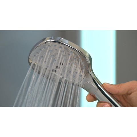 Hansgrohe Raindance Select E - select - 120 - ecosmart - 3jet - handdouche - hoogglans chroom 0450697