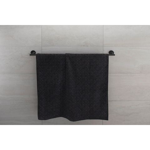 Duravit Starck T Handdoekhouder - 81cm - mat zwart SW297082