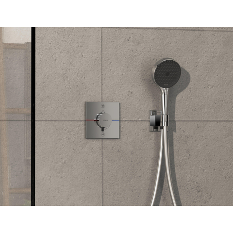 Hansgrohe ShowerSelect Comfort E Thermostaat - inbouw - 2 functies - hoogglans chroom SW918161