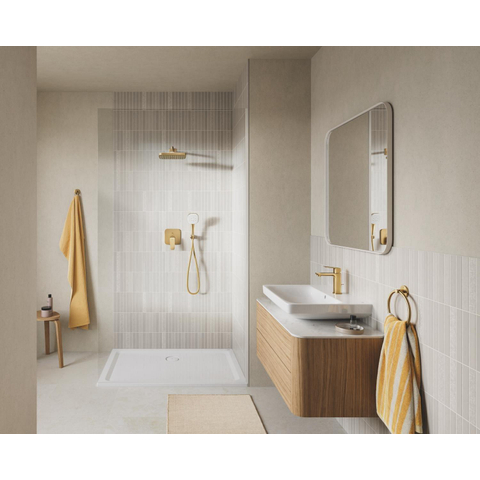 GROHE Tempesta 110 Cube douchette - avec support 3 jets - cool sunrise brossé (doré) SW1587947