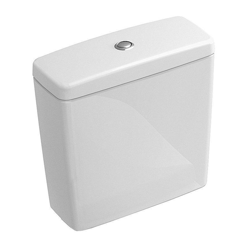 Villeroy et Boch O.novo Réservoir WC avec raccordement latéral gauche ou droite Ceramic+ blanc SW76232