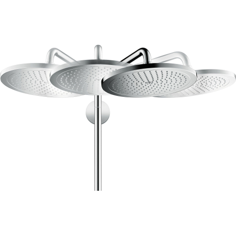 Hansgrohe Croma select s Showerpipe - 280 - 1jet - ecosmart - met thermostaat - hoogglans chroom SW73189