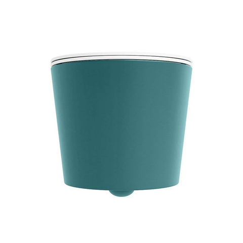 Mondiaz LAVIE hangtoilet – spoelrandloos – 36 x 53 cm – met softclose zitting – Smag (groen), zitting Talc (wit) SW1208762