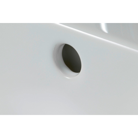 Duravit D-neo Wastafel - met kraangat - met overloop - 60x44x16.5cm - wit SW640560