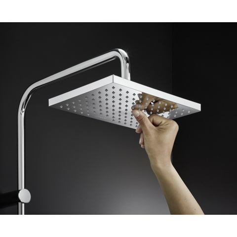 Hansgrohe Vernis Shape - showerpipe - zonder thermostaat - hoogglans chroom SW651648