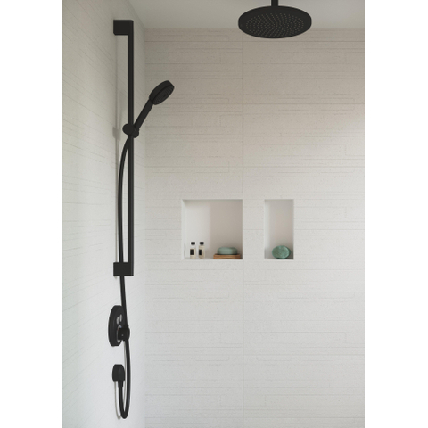 Hansgrohe Fixfit Muuraansluitbocht E - zonder terugslagklep - mat zwart SW451565