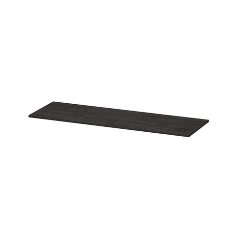 Ink topdeck 45 plaque de recouvrement 140x2x45cm pour meuble décor bois chêne anthracite SW207438