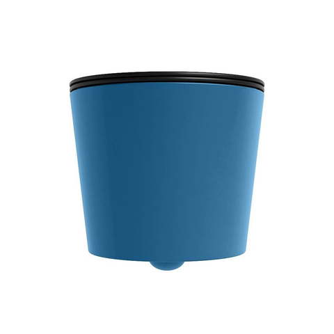 Mondiaz LAVIE hangtoilet – spoelrandloos – 36 x 53 cm – met softclose zitting – Jeans (blauw), zitting Urban (zwart) SW1208743