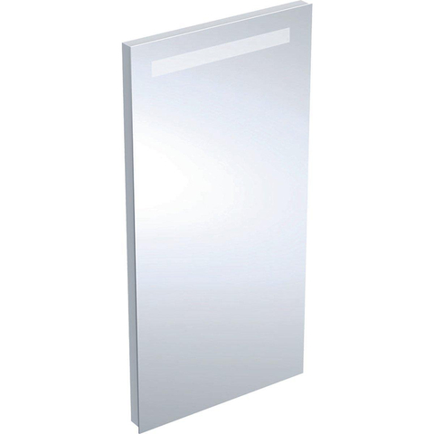Geberit Renova Compact spiegel - met verlichting horizontaal - 40x80cm Y862340000 - compact - zilver SW417466