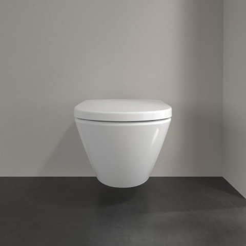 Villeroy & Boch Subway 2.0 closetzitting Comfort - met deksel - met quick release - met softclose - quickrelease - White Alpine (glans wit) 1025460