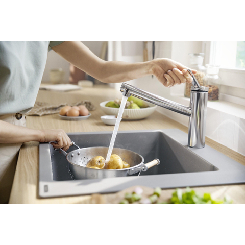Hansgrohe Zesis m33 - eengreeps keukenmengkraan - 150 - 1jet - hoogglans chroom SW730052