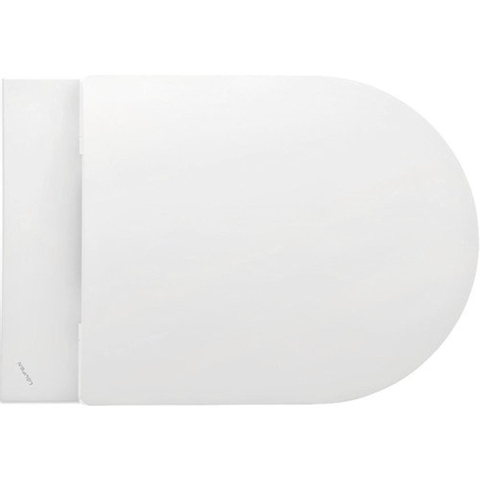 Laufen Pro Pack WC suspendu 39.7x55.7x46.5cm sans bride abattant wc slimseat softclose céramique brillant blanc SW97463