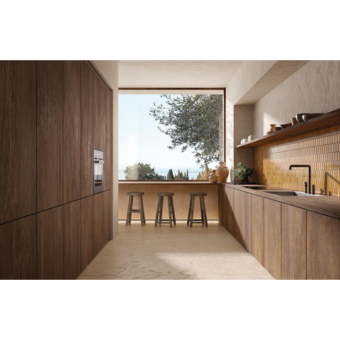 SAMPLE Terravito Favella Keramische wand- en vloertegel - 60x60cm - 9.0mm - gerectificeerd - Beige SW1242342