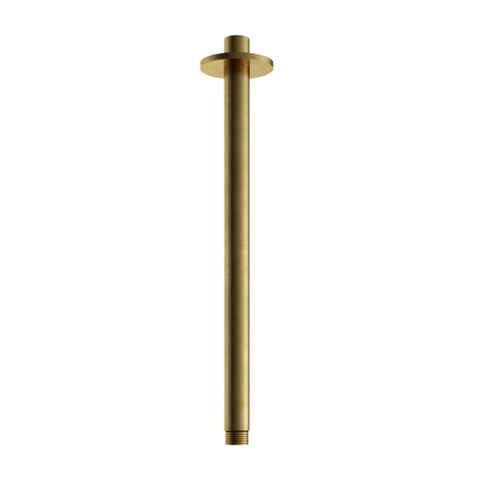 Hotbath Archie Plafondbuis - 30cm - PVD - geborsteld messing (goud) SW798903