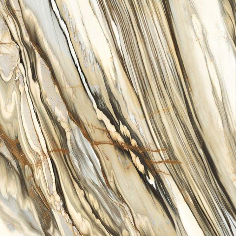 Ceralto Marvella Marble Carreau de sol - 120X120 - 6.5mm - brillant - blanc SW1578792
