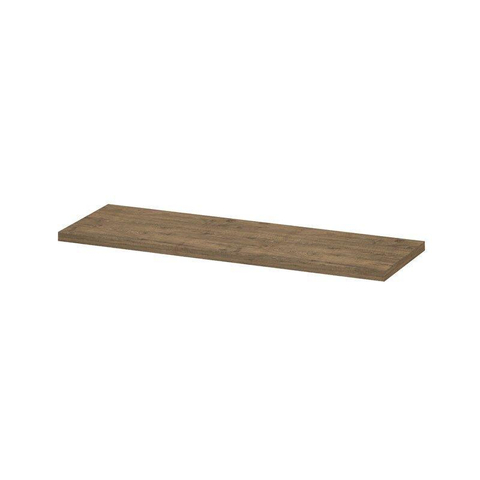 INK Topdeck Wastafelblad - 140x45x3.5cm - tbv onderkast - MFC - Naturel eiken SW439275