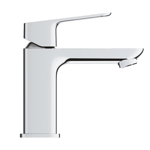 Grohe Cubeo 1-gats Wastafelkraan - S-Size - gladde body - met push-open - chroom SW1185530