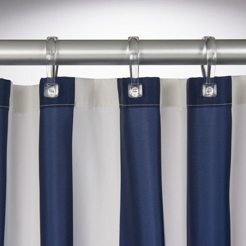 Sealskin Linje Rideau de douche Polyester 180x200 cm Bleu CO233011324
