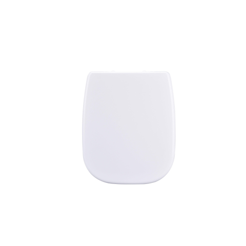 Saniclass abattant WC - 37x43cm - forme D - softclose - déclipsable - blanc brillant SW1159430