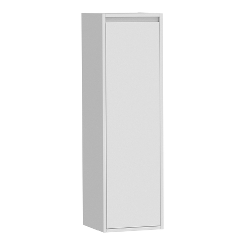 BRAUER Adore armoire de salle de bains - 120x35x35cm - avec 1 porte sans poignée ouvrant à gauche blanc haute brillance SW370818